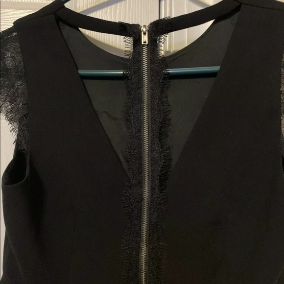 BCBG Generation‎ Black Lace Inset Cocktail Dress 4 - Picture 5 of 5